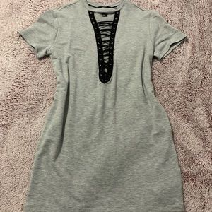 F21 Gray Dress
